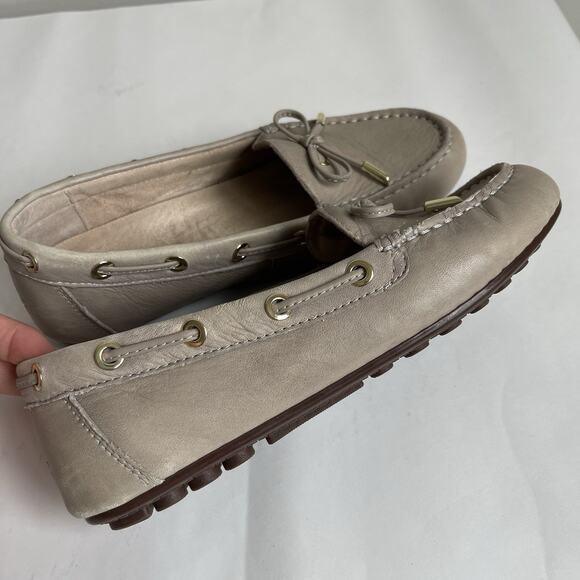 Vionic Virginia Driving Moc Leather Shoes Flats Loafers Women's Size 6 Gray0 - Picture 6 of 14